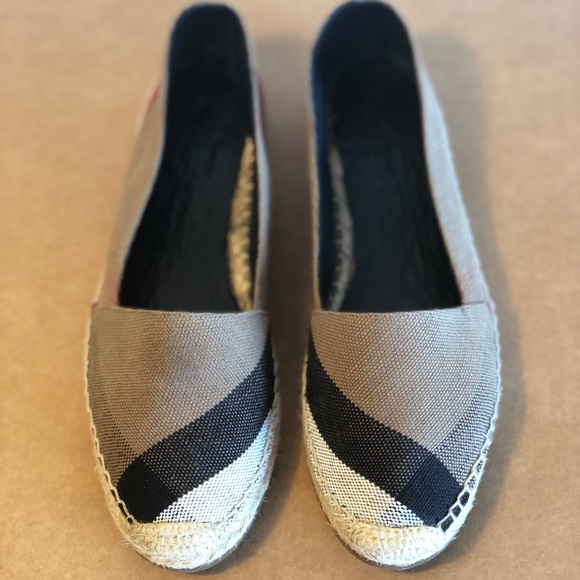 burberry flat espadrille